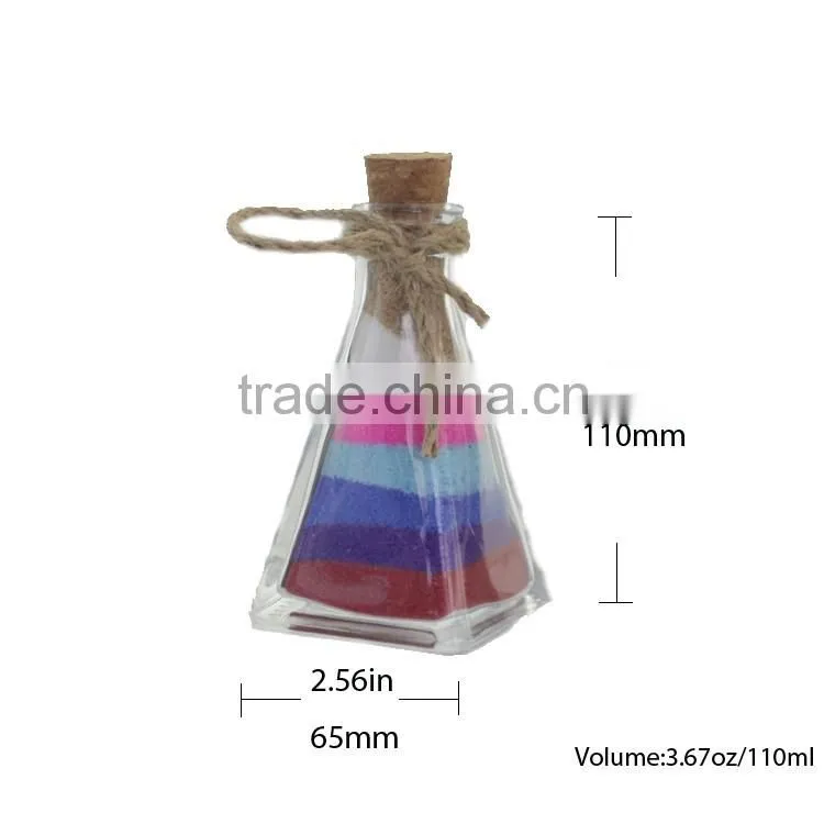 diy round glass bottle souvenir, wholesale antique bottles for wedding souvenirs certerpieces