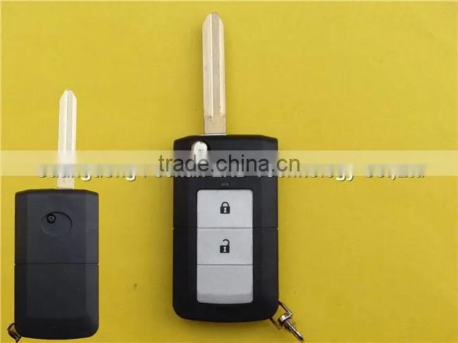 2 buttons modified flip key Toyota folding car key shell