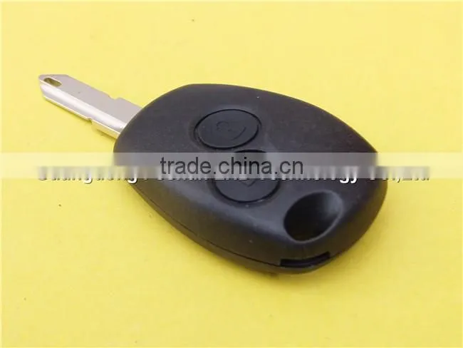 Keyless Entry Remote Key Case replacement for 2 Button Renault Megane Car Key Blank Fob with 206 blade
