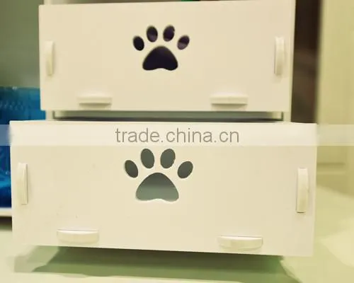 Durable waterproof diy plastic desk storage drawer organizer