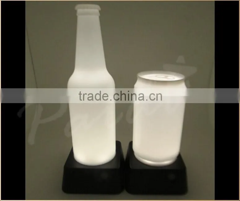 2016 beer bottle and can rechargeable cordless led bar table lamp