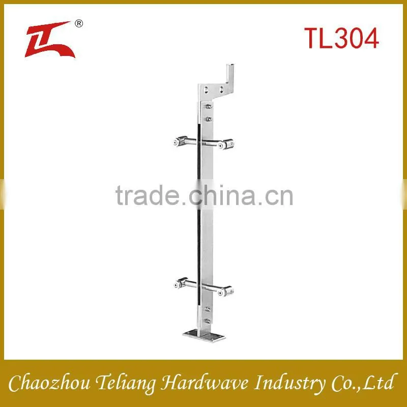 stainless steel railing accessories Outdoor Stair Balcony baluster