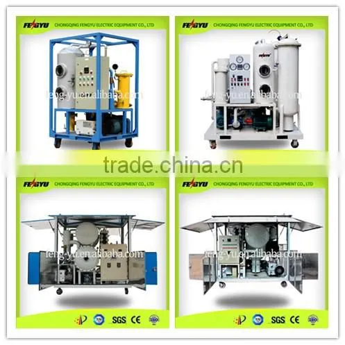 Two-Stage Vacuum Transformer oil purifier for Transformer Oil