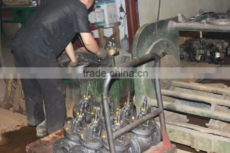 JIS cast iron globe valve 10K 100A