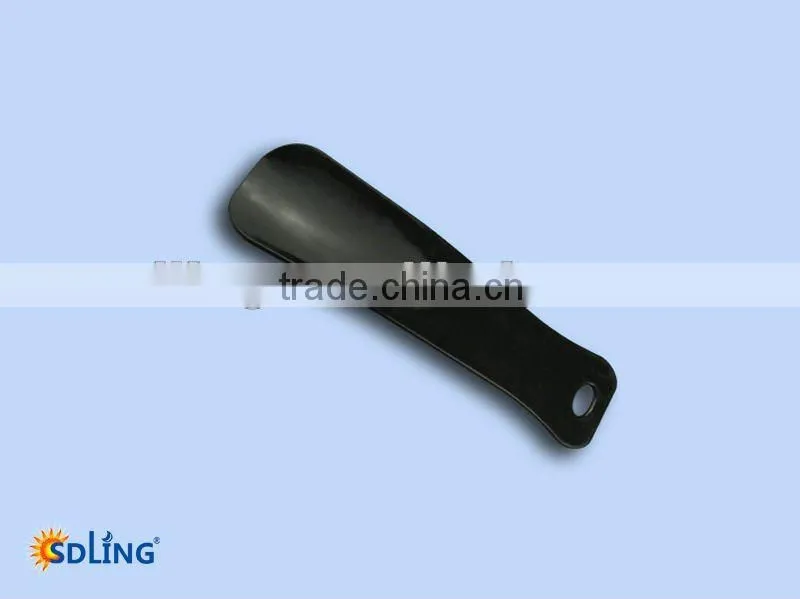 black colored plastic shoehorn