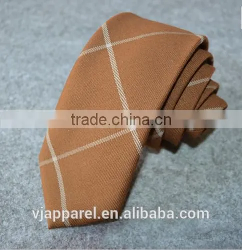 Checked 100% Plain Cotton Ties Business Wedding Party Ties