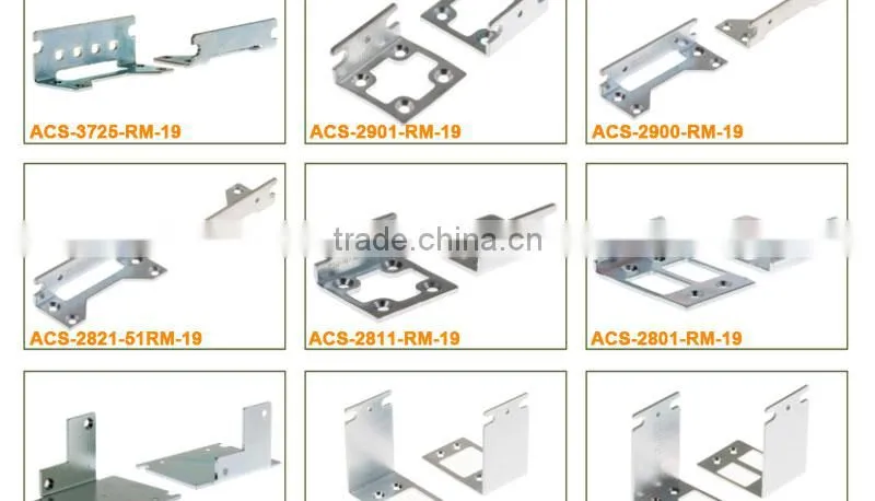 NEW 19IN Rack Mount Kit Brackets for Cisco 3825 Routers, ACS-3825-RM-19
