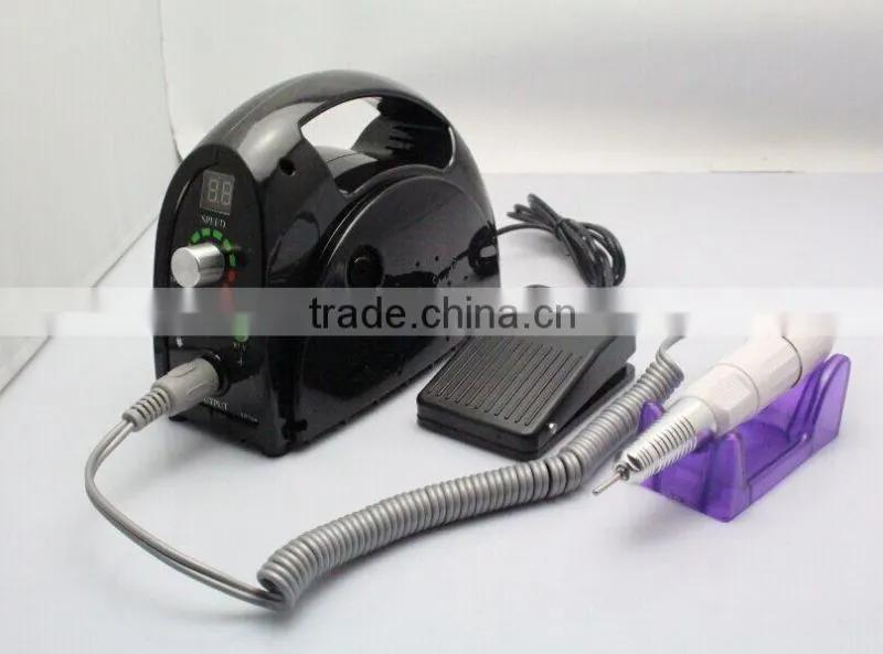 Professional Nail Drill White Red Black Screen High Quality electric nail drill 35000 rpm