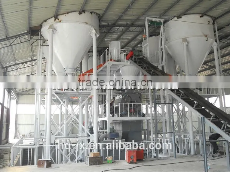 HJJ Series Dry Mortar Production Equipment Horizontal Ribbon Mixer