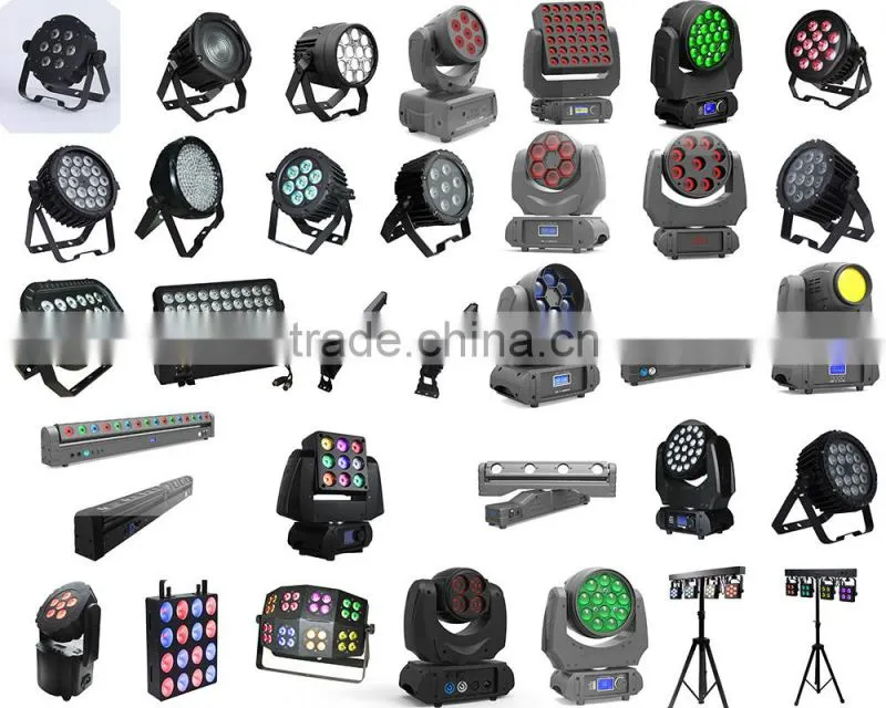Sound-active DMX LED Pixel Bar, 18*4-in-1 RGBW Color Wall Washer