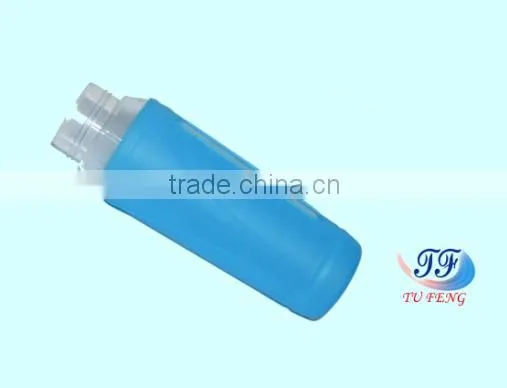Dongguan food grade glasses sport water silicone rubber bottle sleeve