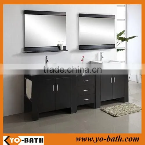 bathroom double sink mdf bathroom vanity