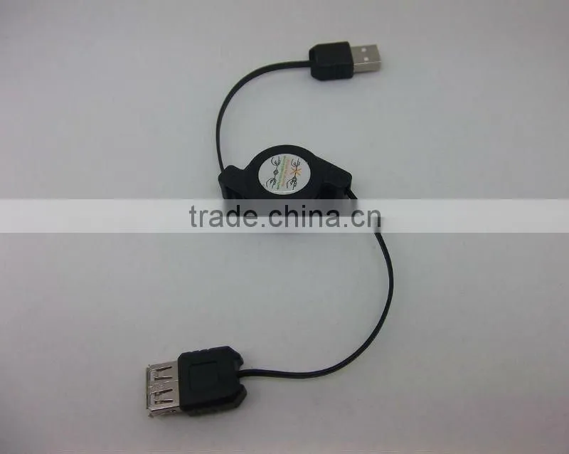 Retractable 2.0 Male to Female, AM to MF Extension Cable