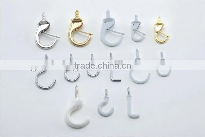 Solid Brass Cup Hook