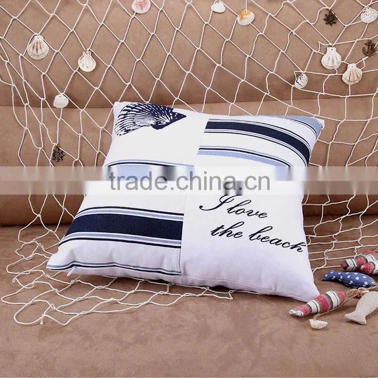 Bulk Pillow Cases Ocean Series Shell Cushion Cover
