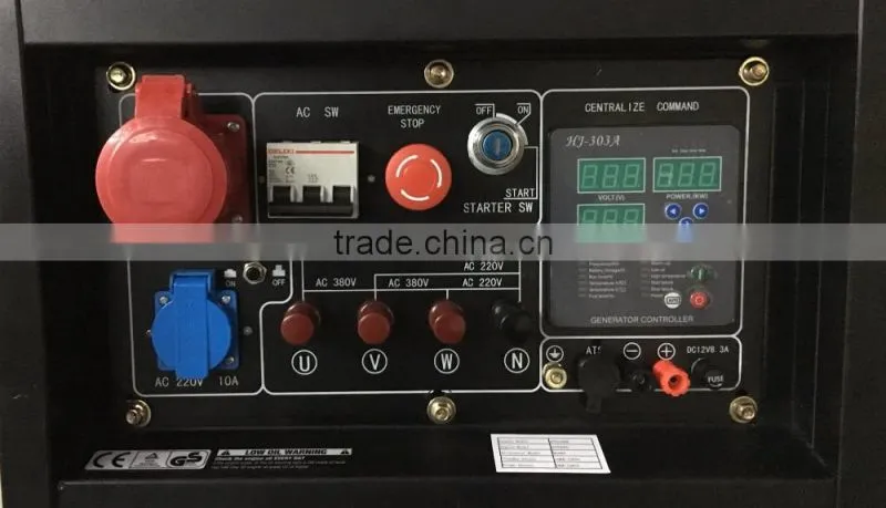 Hot Sale 10 kva diesel motor electric generator