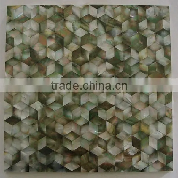 black mother of pearl regular seamless shell tile