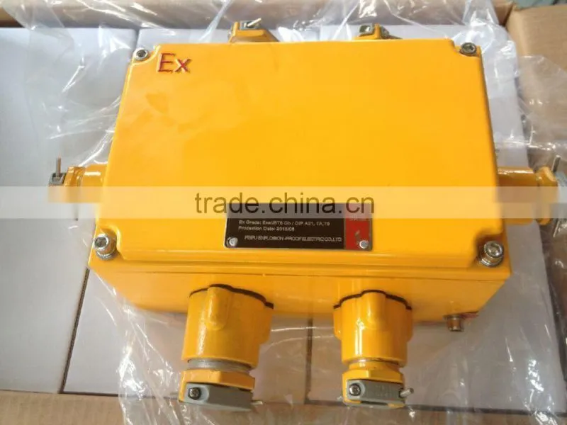 BJX51 IP65 Explosion-proof JB aluminum alloy enclosure factory direct sell