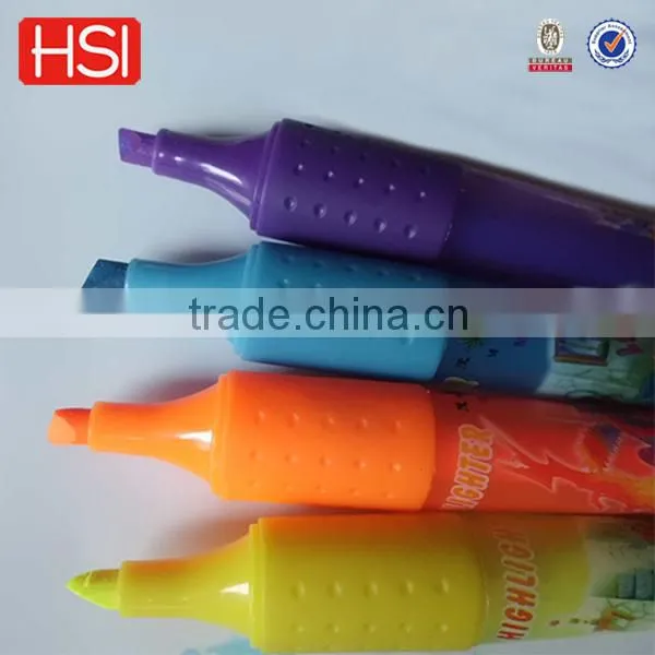 promotional multi-color highlighter,/ marking pen/ water color brush for child