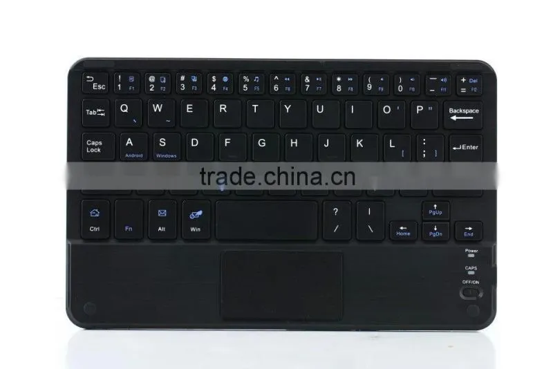 Opnew factory wholesale mini bluetooth keyboard for tablet with PU leather cover