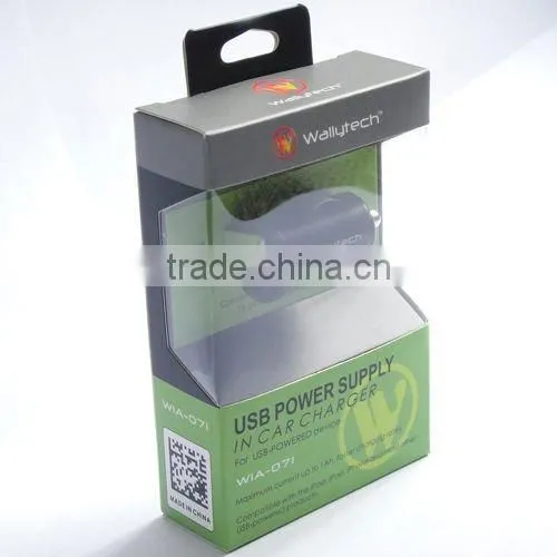 Wallytech WIA-071 Mini USB Car Charger For iPhone 4 3GS 3G For iPod For iPad For Mobile Phone