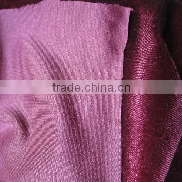 Polyester Knit Spandex Velvet
