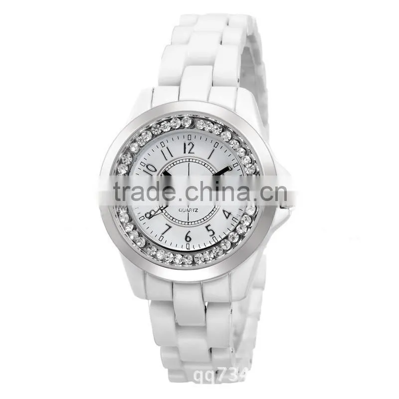 2016 Alibaba wholesale water resistant cheap ceramic quartz watch