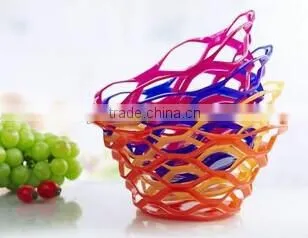 Functional fruit vegetable plastic basket