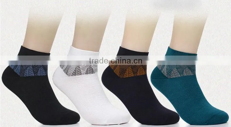 Light White Cotton Woman Socks Custom Design Ankle Socks Socks Men