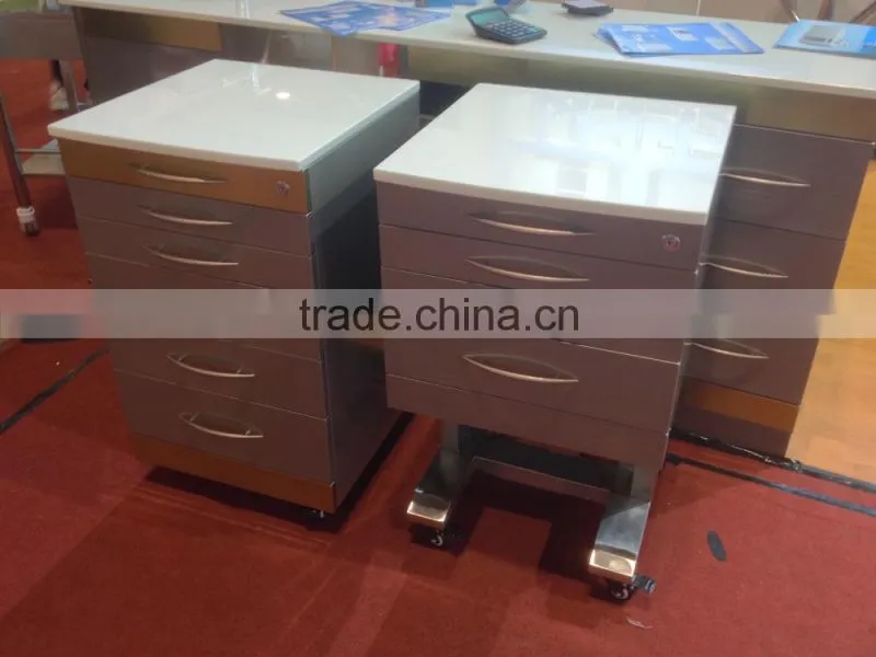 Dental stainless steel mobile trolley for sale !