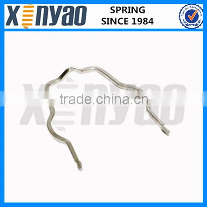 Custom stainless steel retaining spring clip