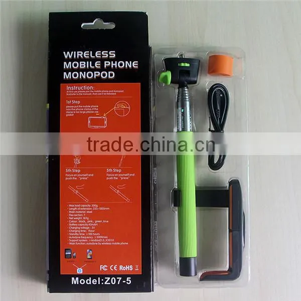 Popular professional mobile phone wireless bluetooth monopod