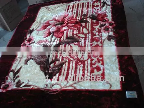 polyester mink blanket