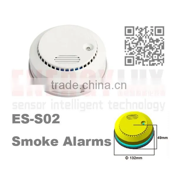 ES-S02 9V DC SMOKE DETECTOR ALARM