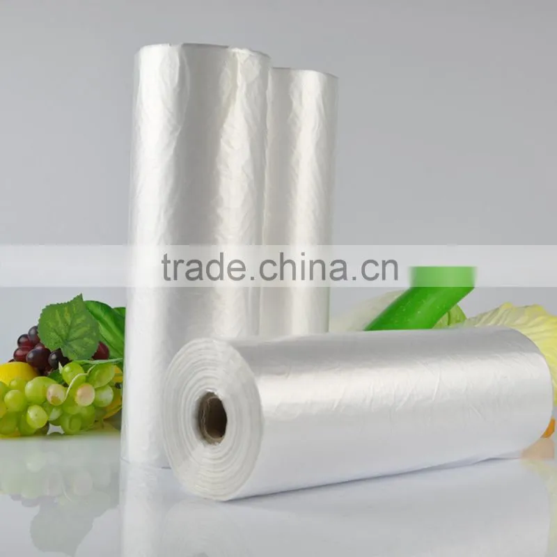 Supermarket custom wrap printing plastic bags