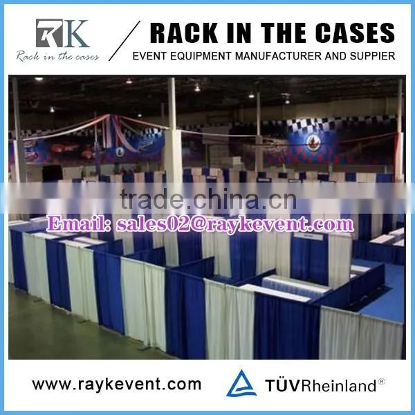 Wedding exhibition pipe and drape pipe and drape rental