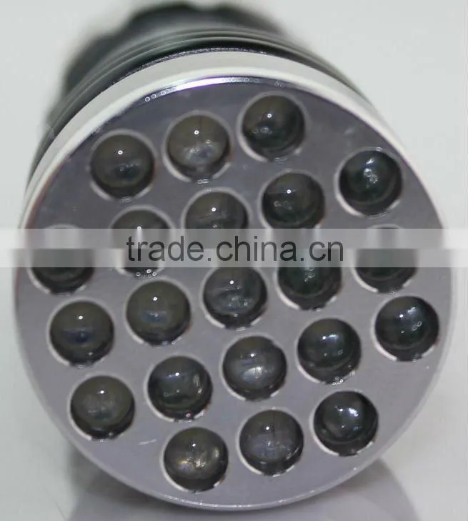 21 LED Aluminum flashlight