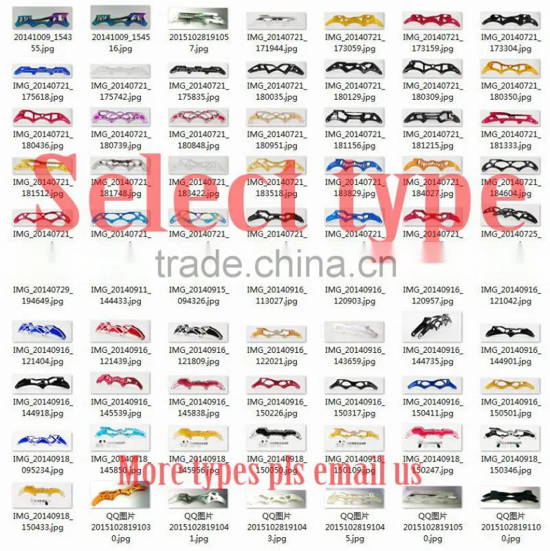 7000 Aluminium inline speed Skate frame inline speed skate frame custom made