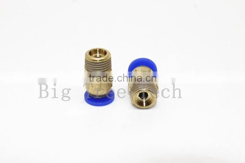 3D printers j-head remote connectors remote thermal head into the hot end of the material moving push pipe fitting tone