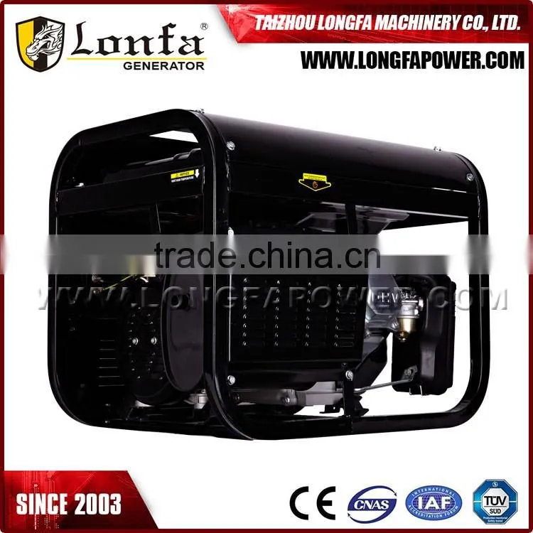 Taizhou China Generator Set 6.5HP 2KW Gasoline Genertor Silent Type Gas Generator Price