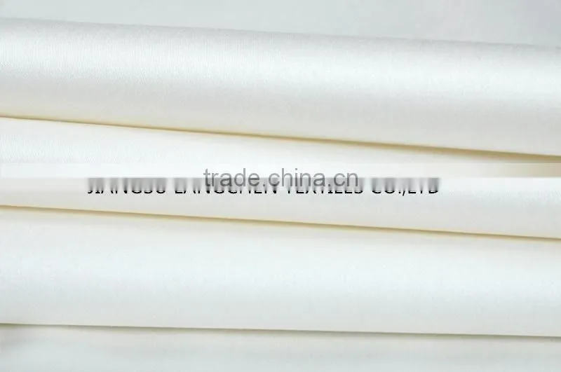 2016 Spring/Summer bright white color satin cotton classic bedding set