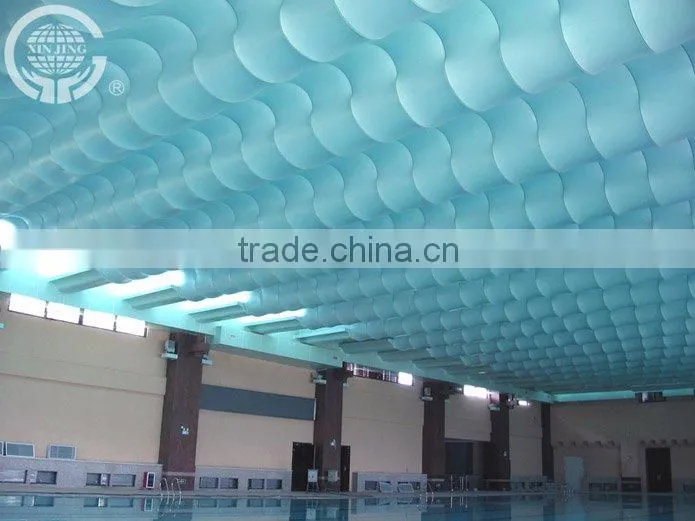wood color strip sereen ceiling l(ISO9001,CE)