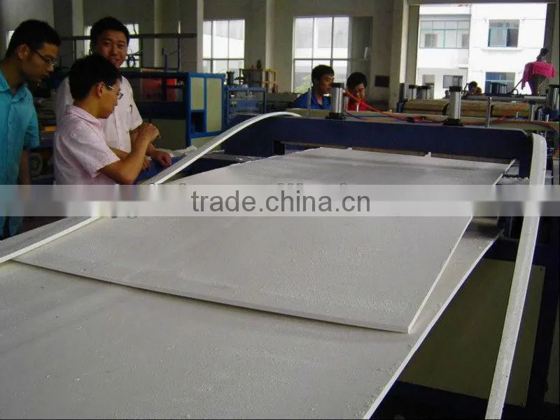 WPC decking plastic extruder machine
