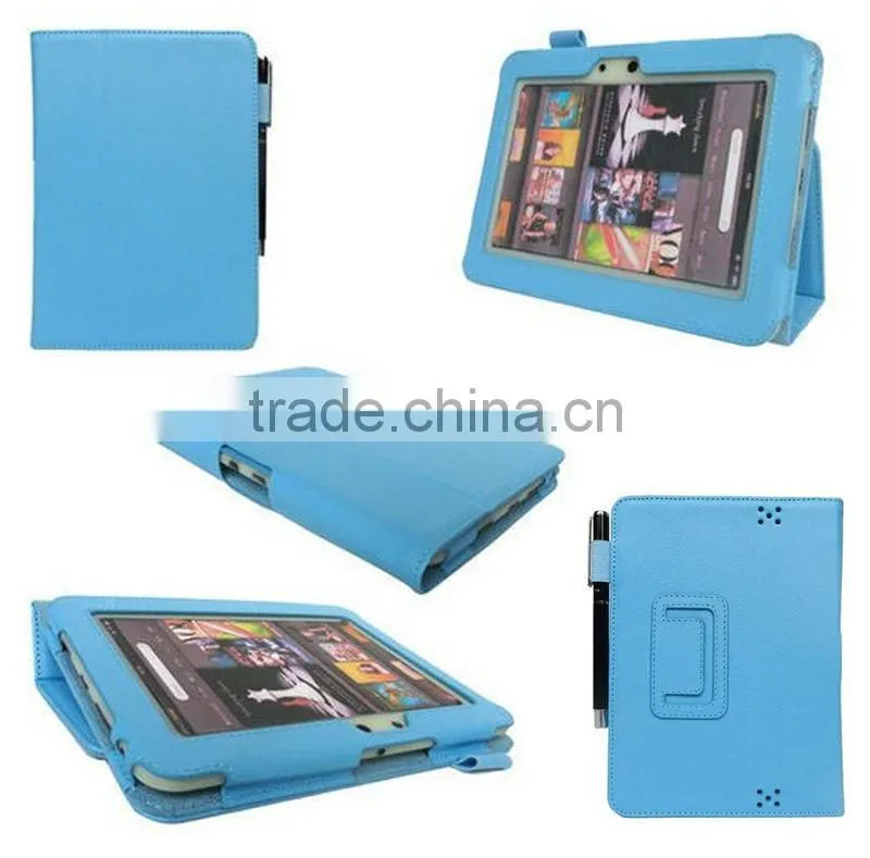 Leather Cover Case for the new Kindle Fire HD 8.9 with Stand and Recliner,many colors are available