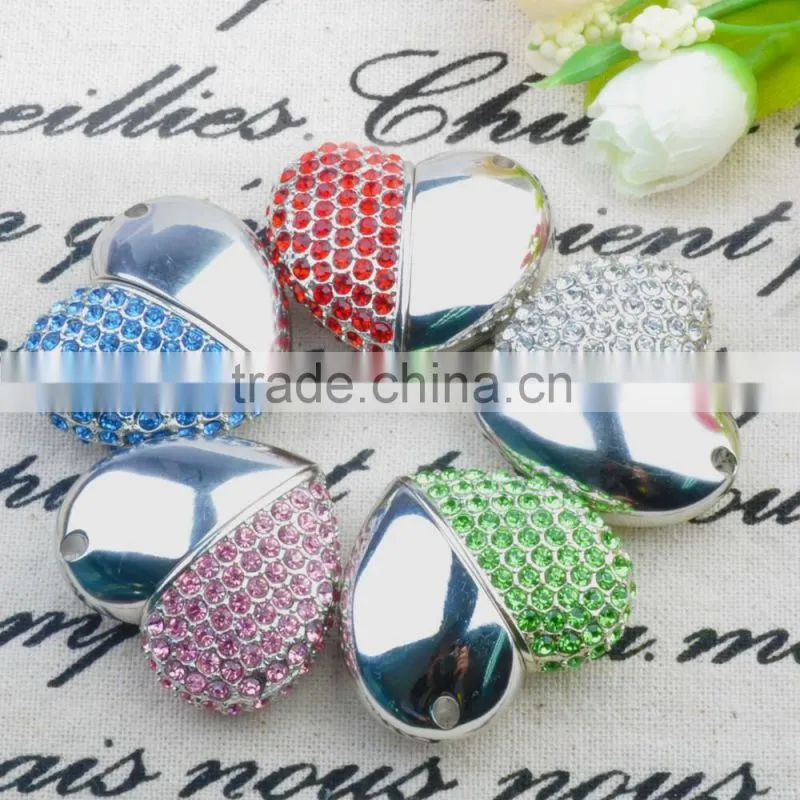 Real capacity 4GB usb memory drive sweet heart usb stick