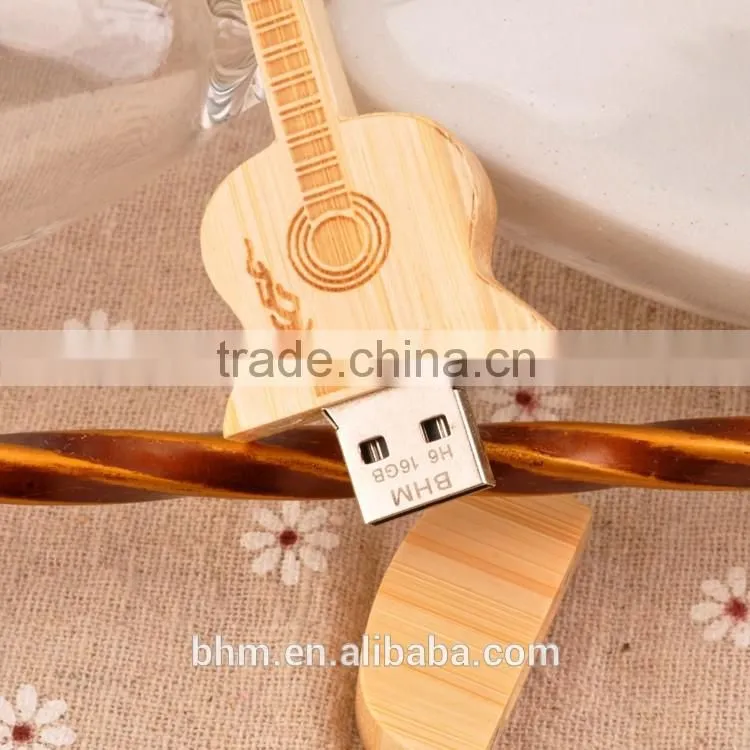 Best selling usb flash stick bulk guitar usb memory drive 16gb