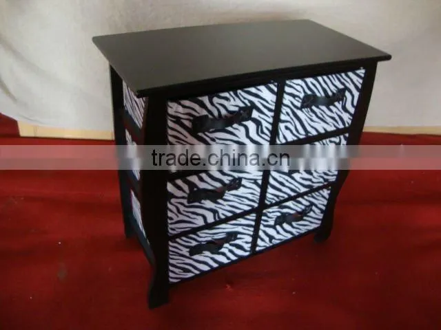 nice Wooden cabinet with willow baskets,home furniture,rattan drawers