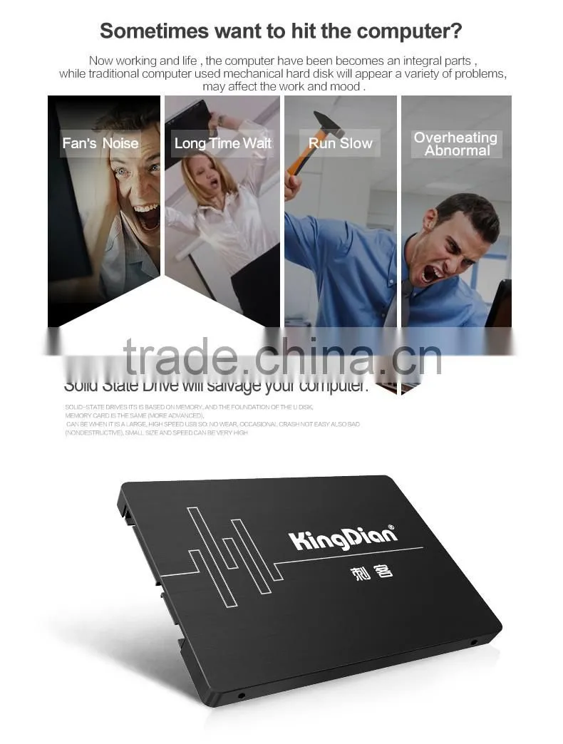 480GB SATA3 2.5' SSD Memory card hard disk KingDian Solid State Drive