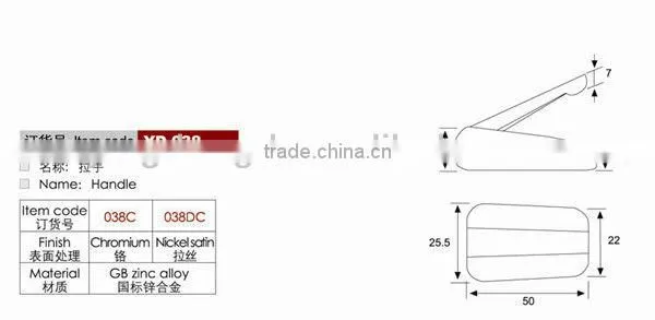 Zinc alloy hook for furniture from China hook factory