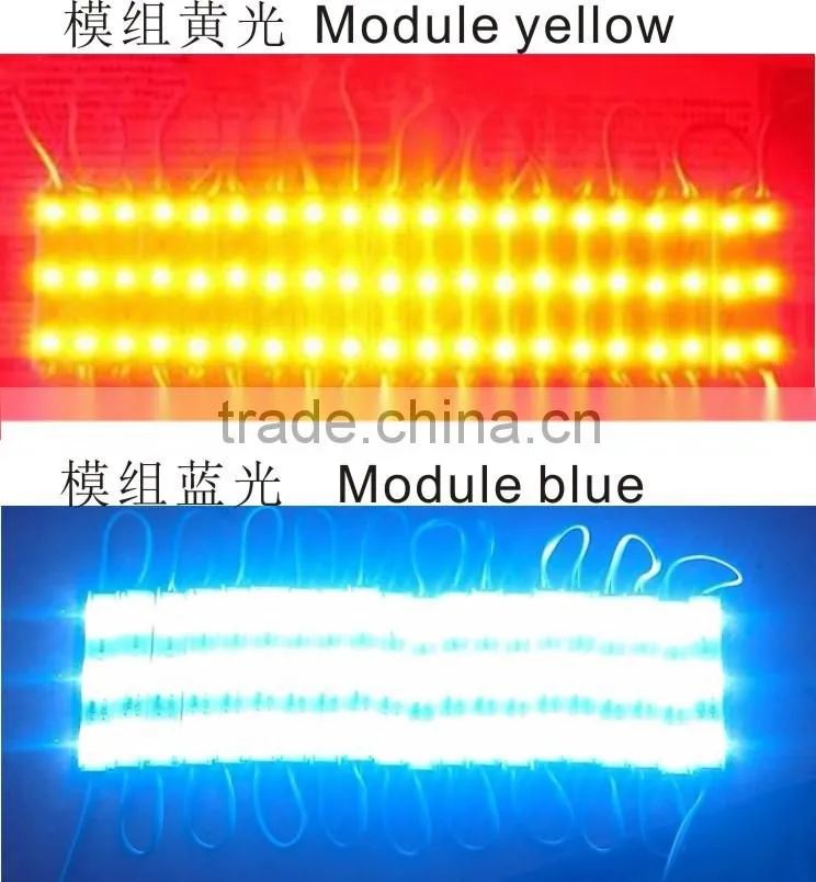 Outdoor sign backlight 3 years warranty lens 0.8W led module 2835 injection